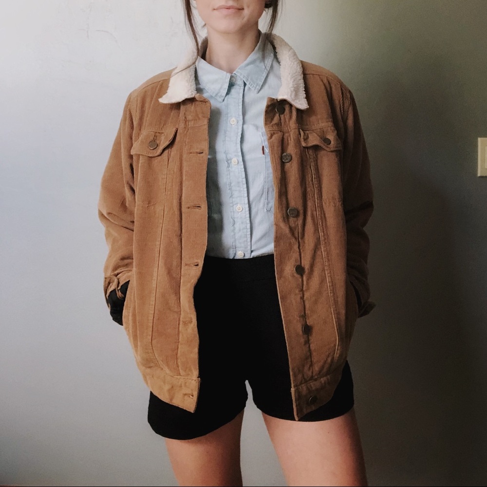 Carhartt Tan Sherpa-lined Jacket